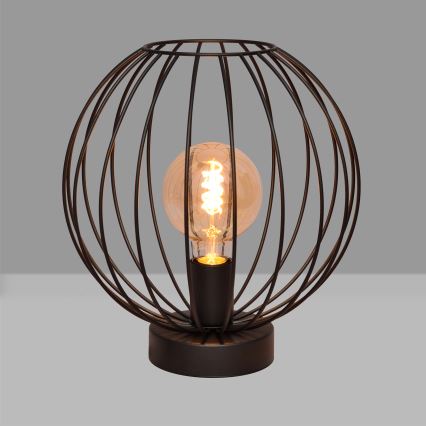 Stolní lampa MERCURE 1xE27/15W/230V černá