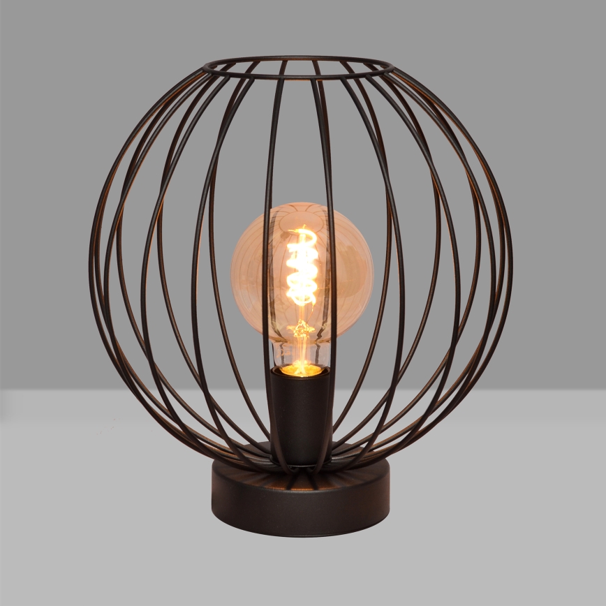 Stolní lampa MERCURE 1xE27/15W/230V černá