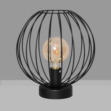 Stolní lampa MERCURE 1xE27/15W/230V černá