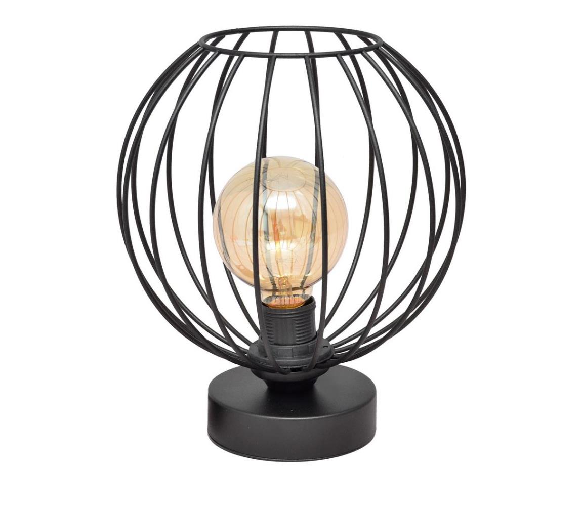 Helam Stolní lampa MERCURE 1xE27/60W/230V černá HE1073