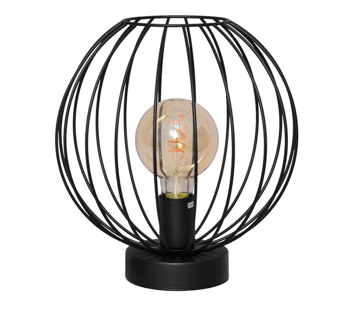 Helam Stolní lampa MERCURE 1xE27/60W/230V černá HE1186