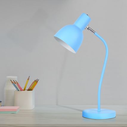 Stolní lampa MIMI 1xE27/10W/230V modrá