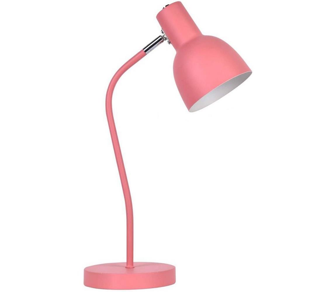  Stolní lampa MIMI 1xE27/10W/230V růžová 