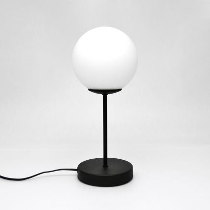 Stolní lampa MOON 1xE27/15W/230V černá