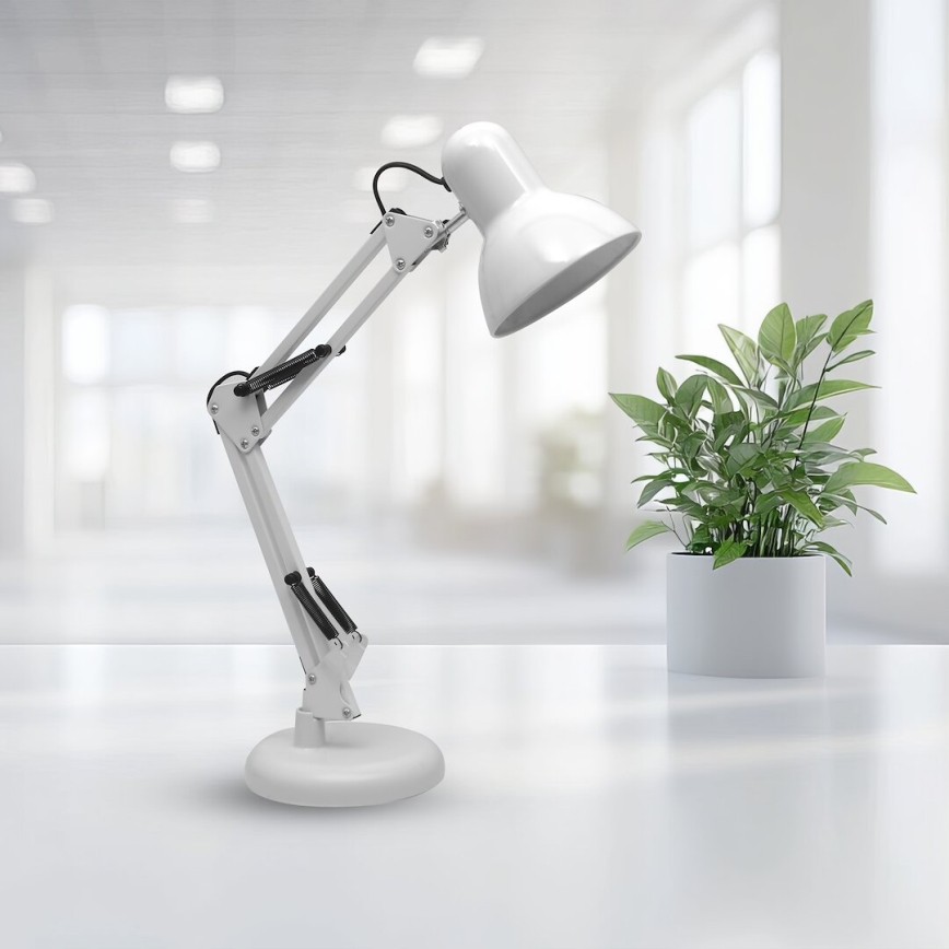 Stolní lampa NEXA 1xE27/60W/230V bílá