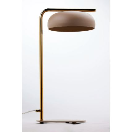 Stolní lampa OLAF 1xGX53/12W/230V béžová/zlatá