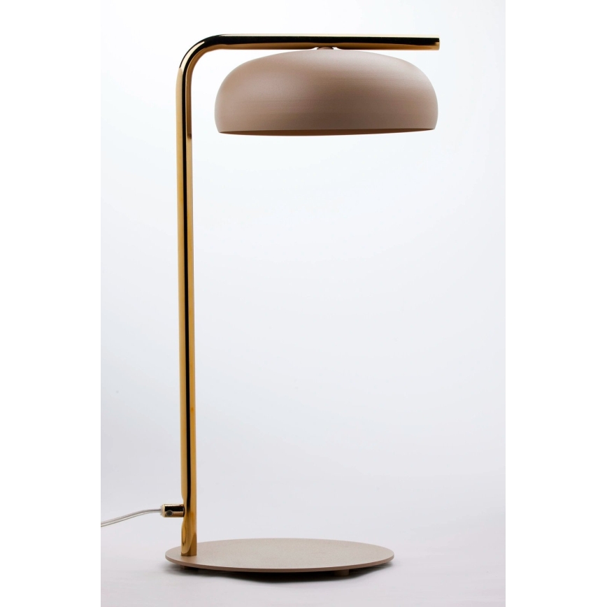 Stolní lampa OLAF 1xGX53/12W/230V béžová/zlatá