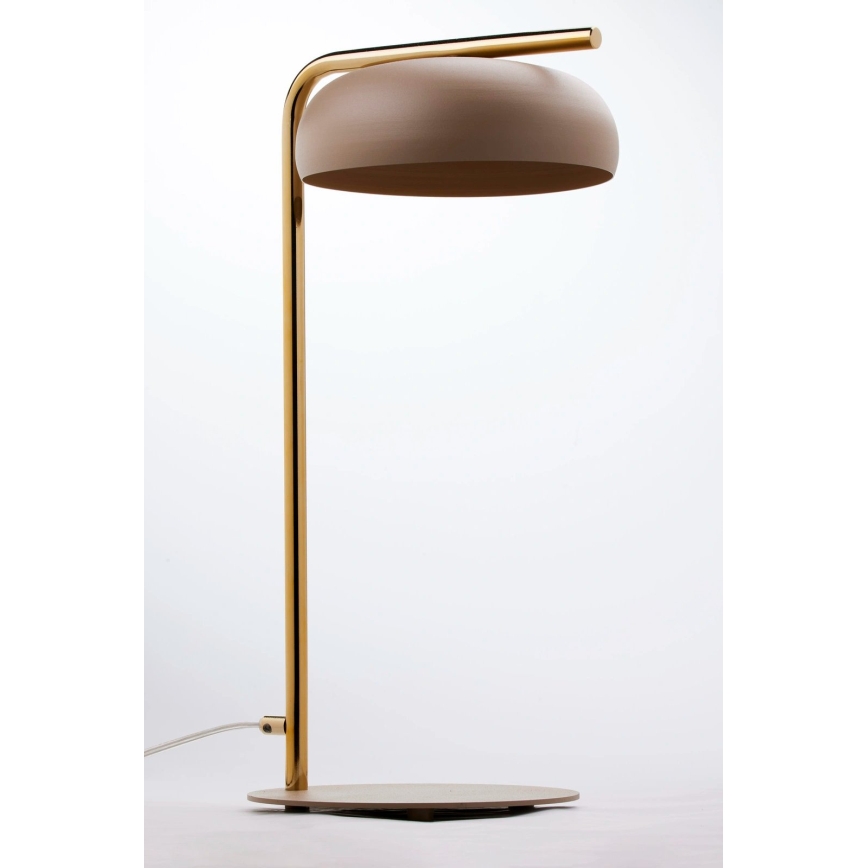 Stolní lampa OLAF 1xGX53/12W/230V béžová/zlatá