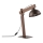 Stolní lampa OSLO 1xE27/15W/230V ořech/hnědá