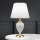 Stolní lampa OVUM 1xE27/40W/230V 48 cm keramika bílá/zlatá