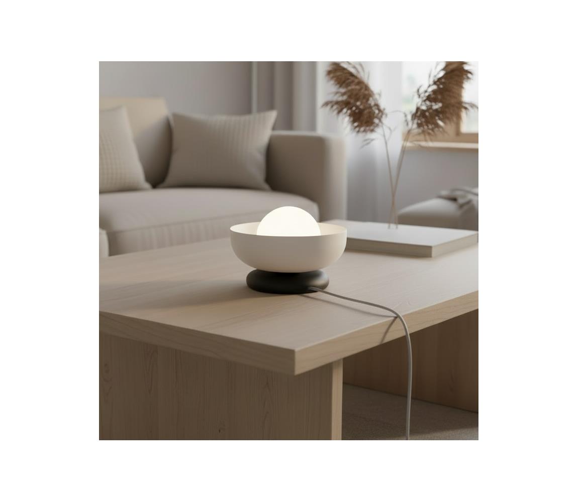 EMIBIG Stolní lampa OZZY 1xG9/8W/230V šedá 1518/LN1