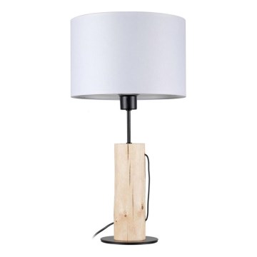 Stolní lampa PINO 1xE27/40W/230V dub