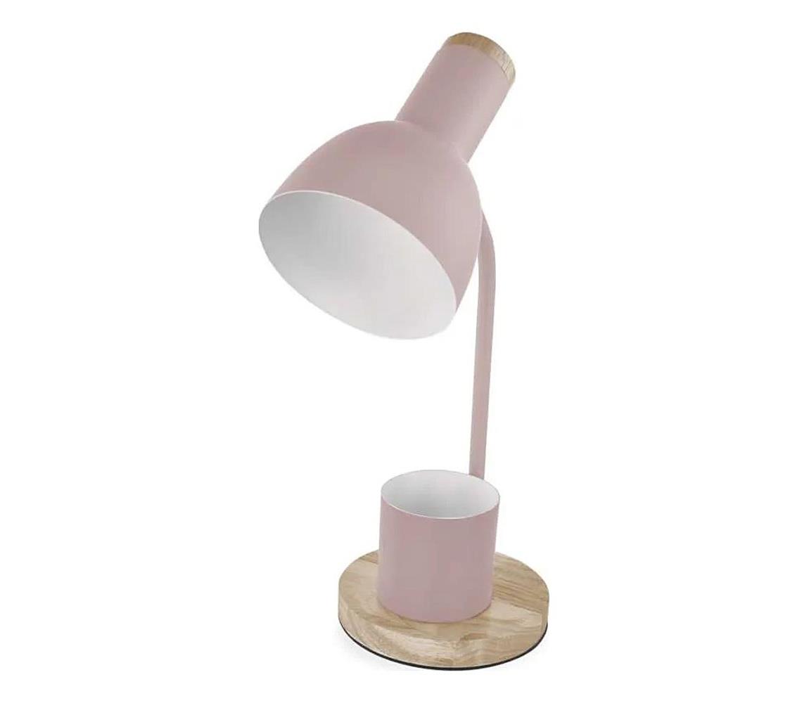Stolní lampa POPPY 1xE27/25W/230V růžová Z7640P – Alasans