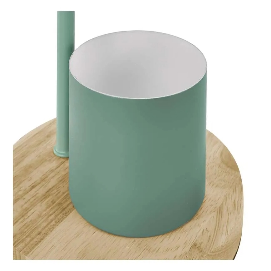 Stolní lampa POPPY 1xE27/25W/230V zelená