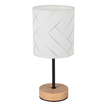 Stolní lampa PUNTO 1xE27/25W/230V dub