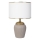 Stolní lampa RAMZES 1xE27/40W/230V bílá/béžová