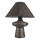 Stolní lampa RAMZES 1xE27/40W/230V černá