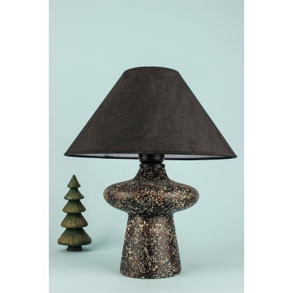 Stolní lampa RAMZES 1xE27/40W/230V černá