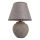 Stolní lampa RAMZES 1xE27/40W/230V hnědá