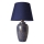 Stolní lampa RAMZES 1xE27/40W/230V modrá