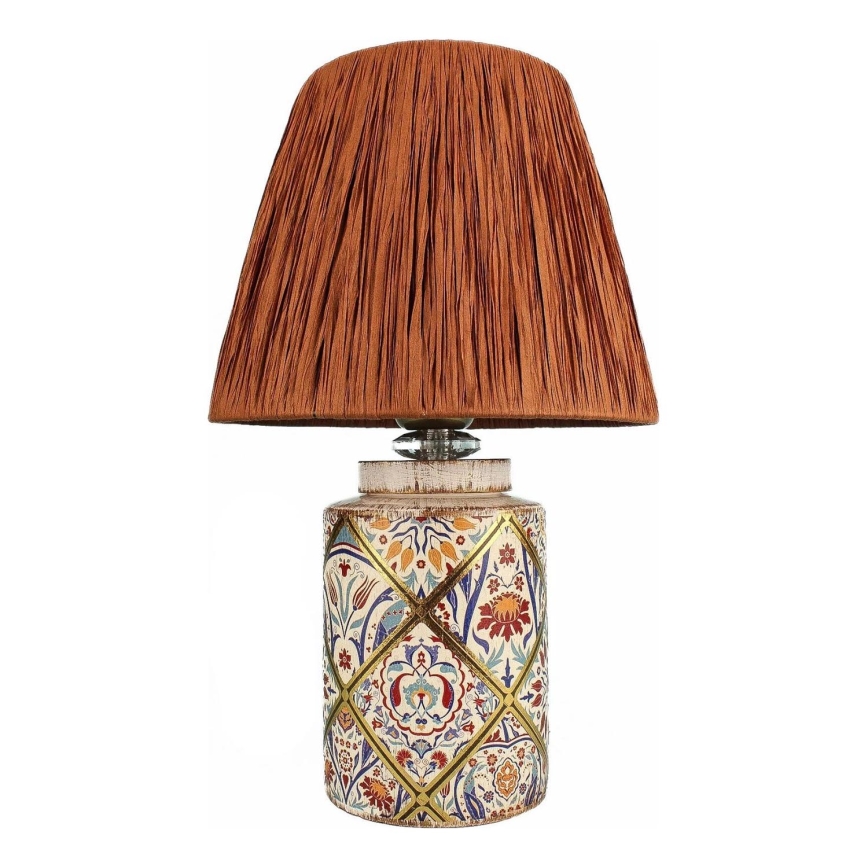 Stolní lampa RAMZES 1xE27/40W/230V rafie