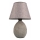 Stolní lampa RAMZES 1xE27/40W/230V šedá
