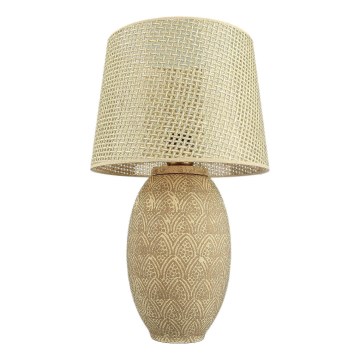 Stolní lampa RAMZES 1xE27/40W/230V zlatá