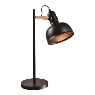 Stolní lampa RENO 1xE27/40W/230V černá