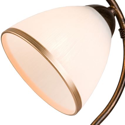 Stolní lampa RETRO II 1xE27/60W/230V černá patina