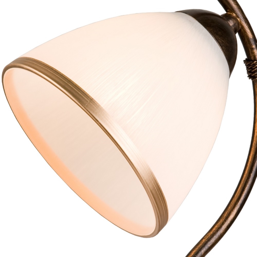 Stolní lampa RETRO II 1xE27/60W/230V černá patina