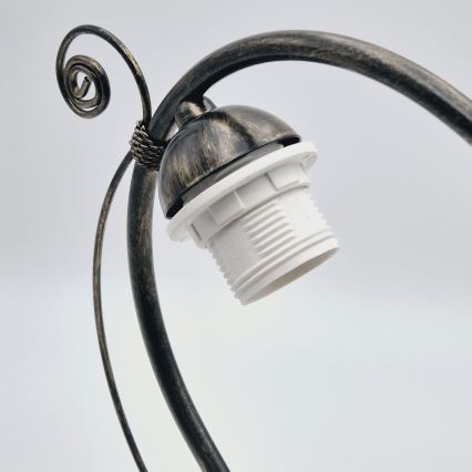 Stolní lampa RETRO II 1xE27/60W/230V černá patina