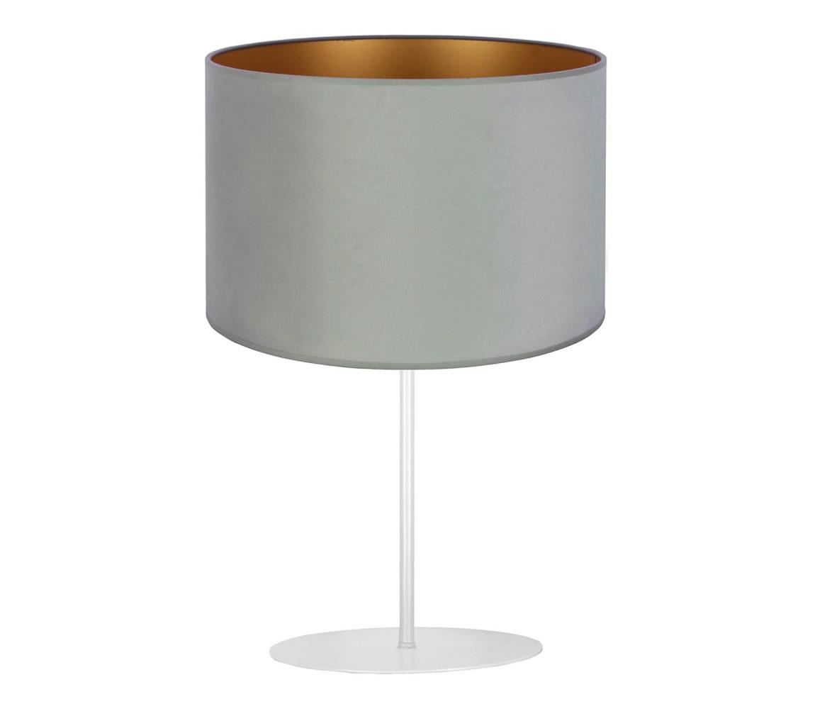 Duolla Stolní lampa ROLLER 1xE14/15W/230V světle zelená/zlatá DU83505