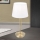 Stolní lampa s USB portem LUDWIG 1xE27/40W/230V 50 cm bílá/zlatá