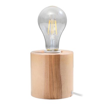 Stolní lampa SALGADO 1xE27/15W/230V buk