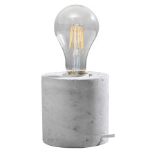 Stolní lampa SALGADO 1xE27/60W/230V beton