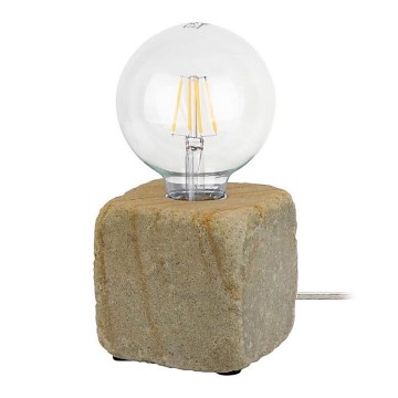 Stolní lampa SANDY 1xE27/25W/230V pískovec