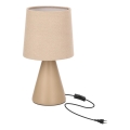 Stolní lampa SATTI 1xE14/40W/230V béžová