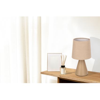 Stolní lampa SATTI 1xE14/40W/230V béžová