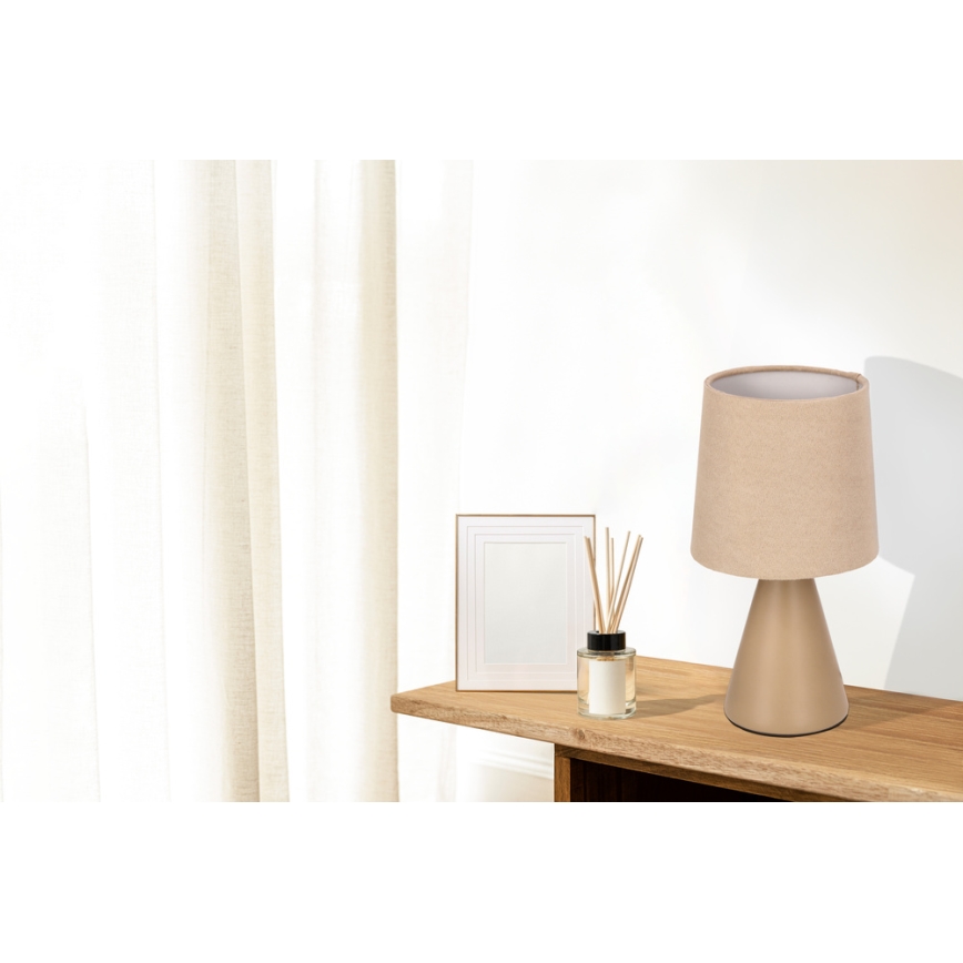 Stolní lampa SATTI 1xE14/40W/230V béžová