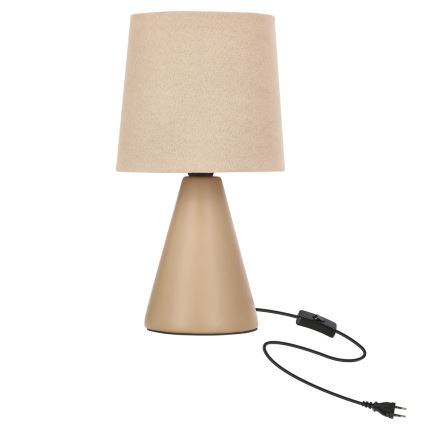 Stolní lampa SATTI 1xE14/40W/230V béžová