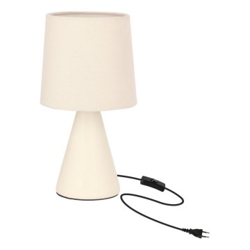 Stolní lampa SATTI 1xE14/40W/230V krémová