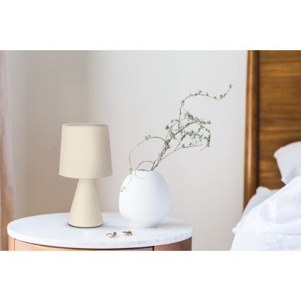 Stolní lampa SATTI 1xE14/40W/230V krémová