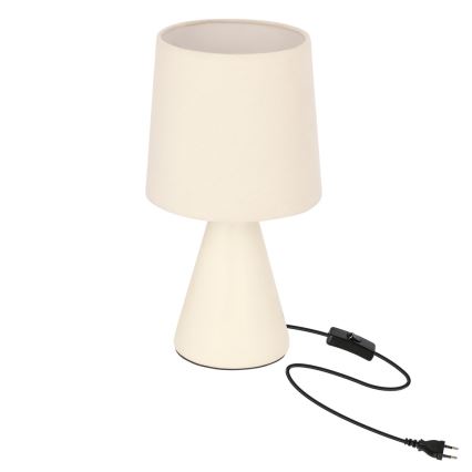 Stolní lampa SATTI 1xE14/40W/230V krémová