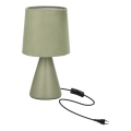 Stolní lampa SATTI 1xE14/40W/230V zelená