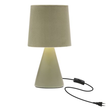 Stolní lampa SATTI 1xE14/40W/230V zelená