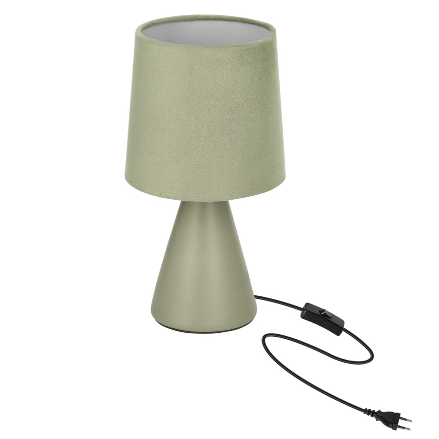 Stolní lampa SATTI 1xE14/40W/230V zelená