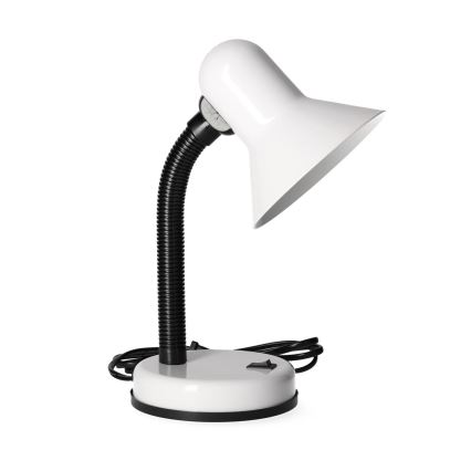 Stolní lampa SMIESZEK 1xE27/40W/230V bílá