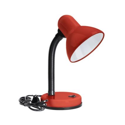 Stolní lampa SMIESZEK 1xE27/40W/230V červená