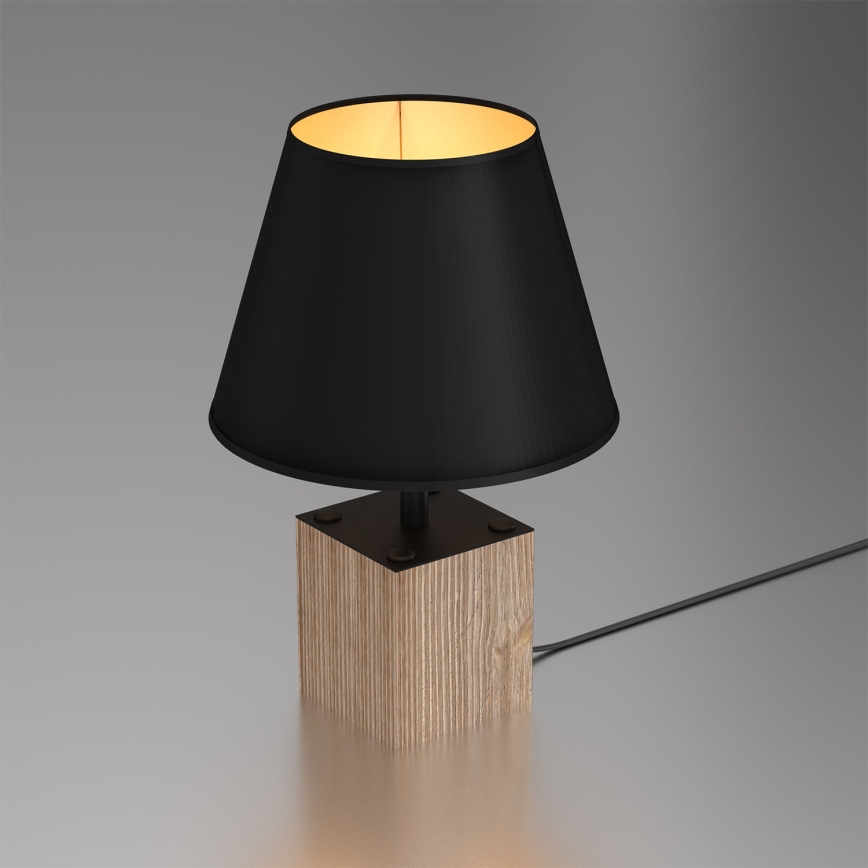 Stolní lampa SODER 1xE27/60W/230V borovice