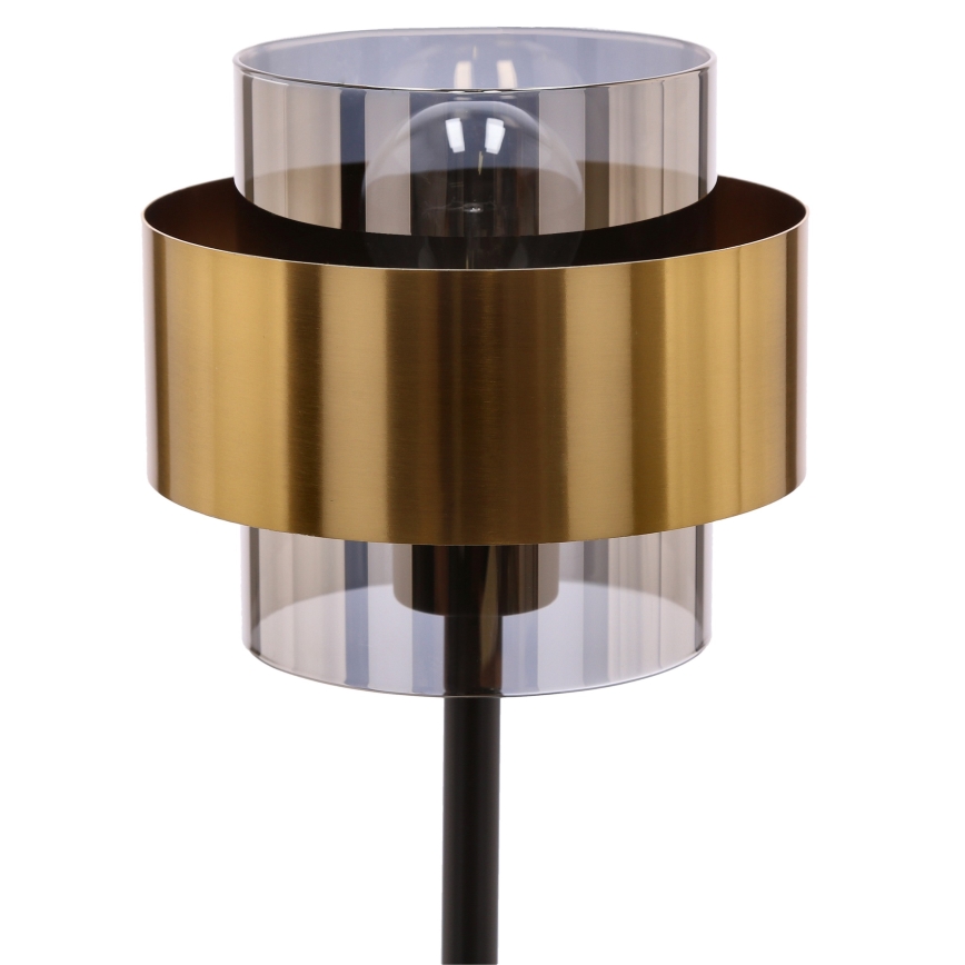 Stolní lampa SPIEGA 1xE27/60W/230V zlatá/černá